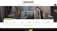 Desktop Screenshot of huertagrande.es